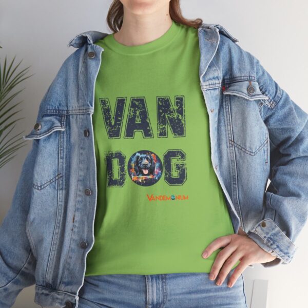 Van Dog T-shirt - Black Labrador, Flat Coated Retriever