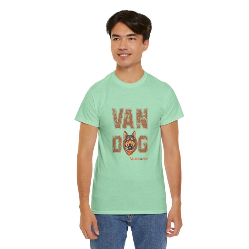 Van Dog T-shirt - German Shepherd Wearing A Bandana