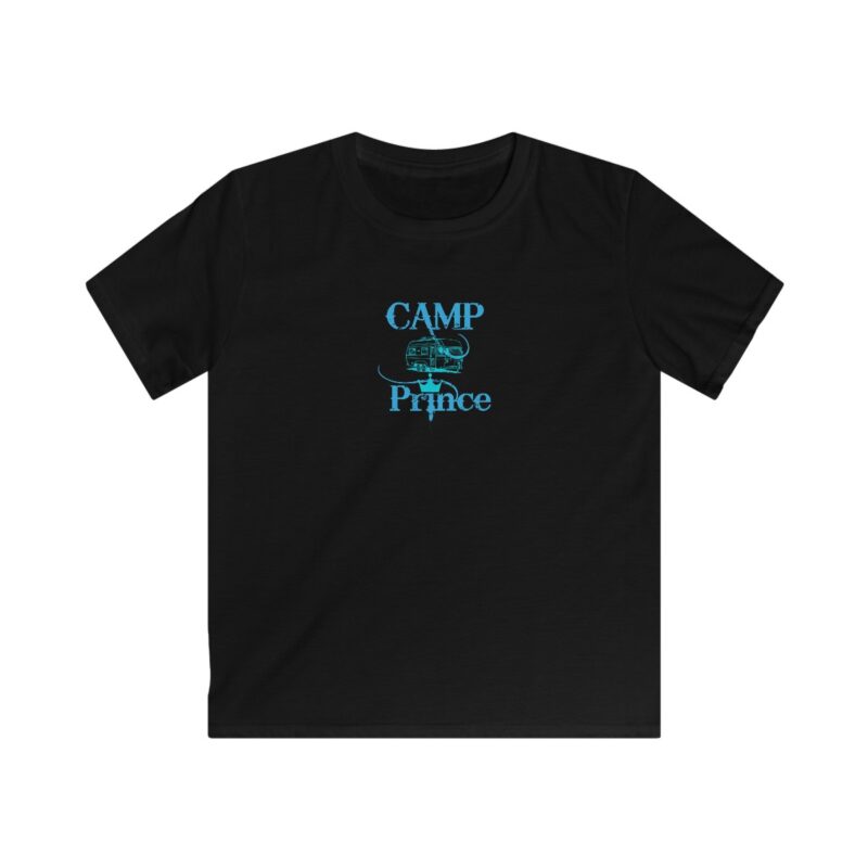 Camp Prince Boys Camping T-shirt