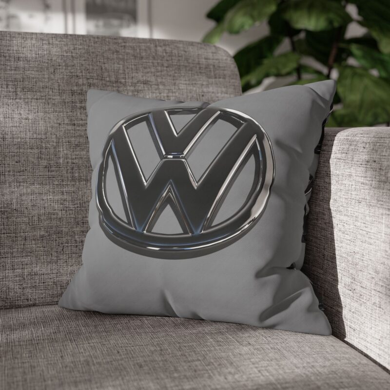 Vw Perspective Logo Square Double-sided Cushion Cover