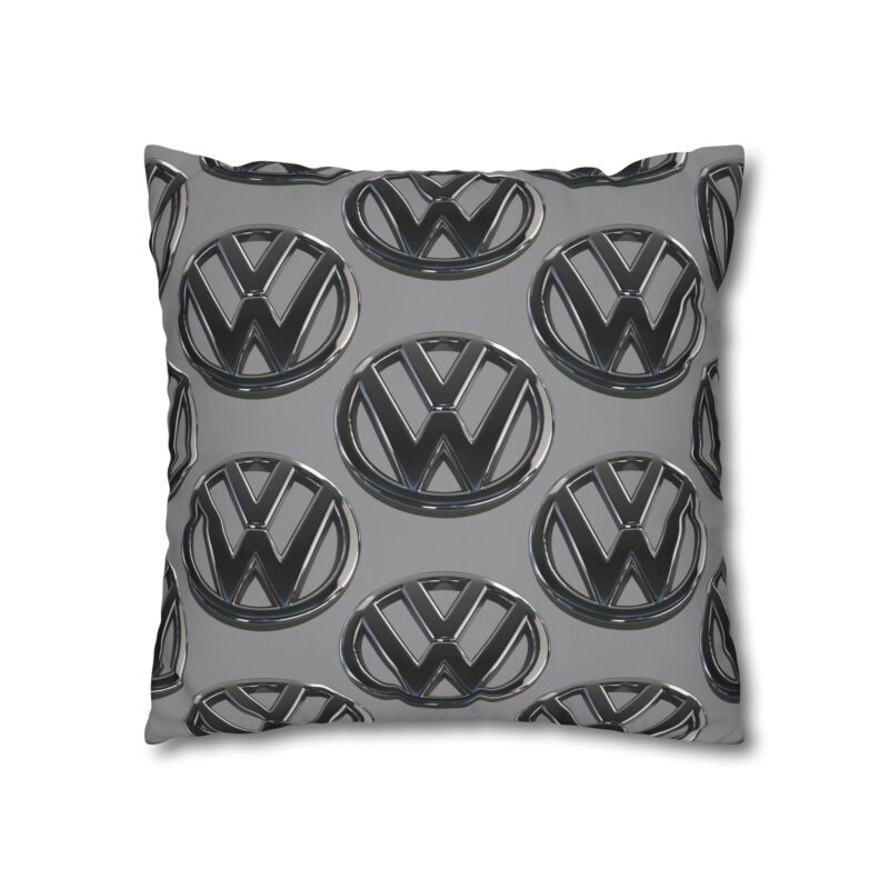 Vw Perspective Logo Square Double-sided Cushion Cover