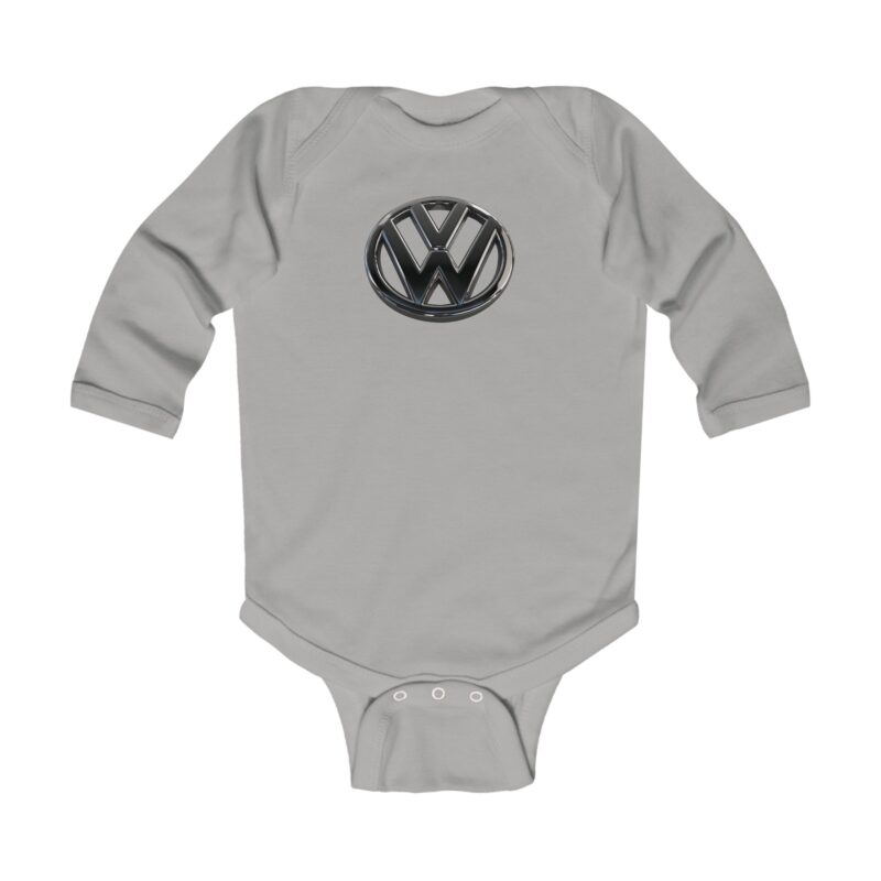 Vw Perspective Logo Baby Long Sleeve Babygrow